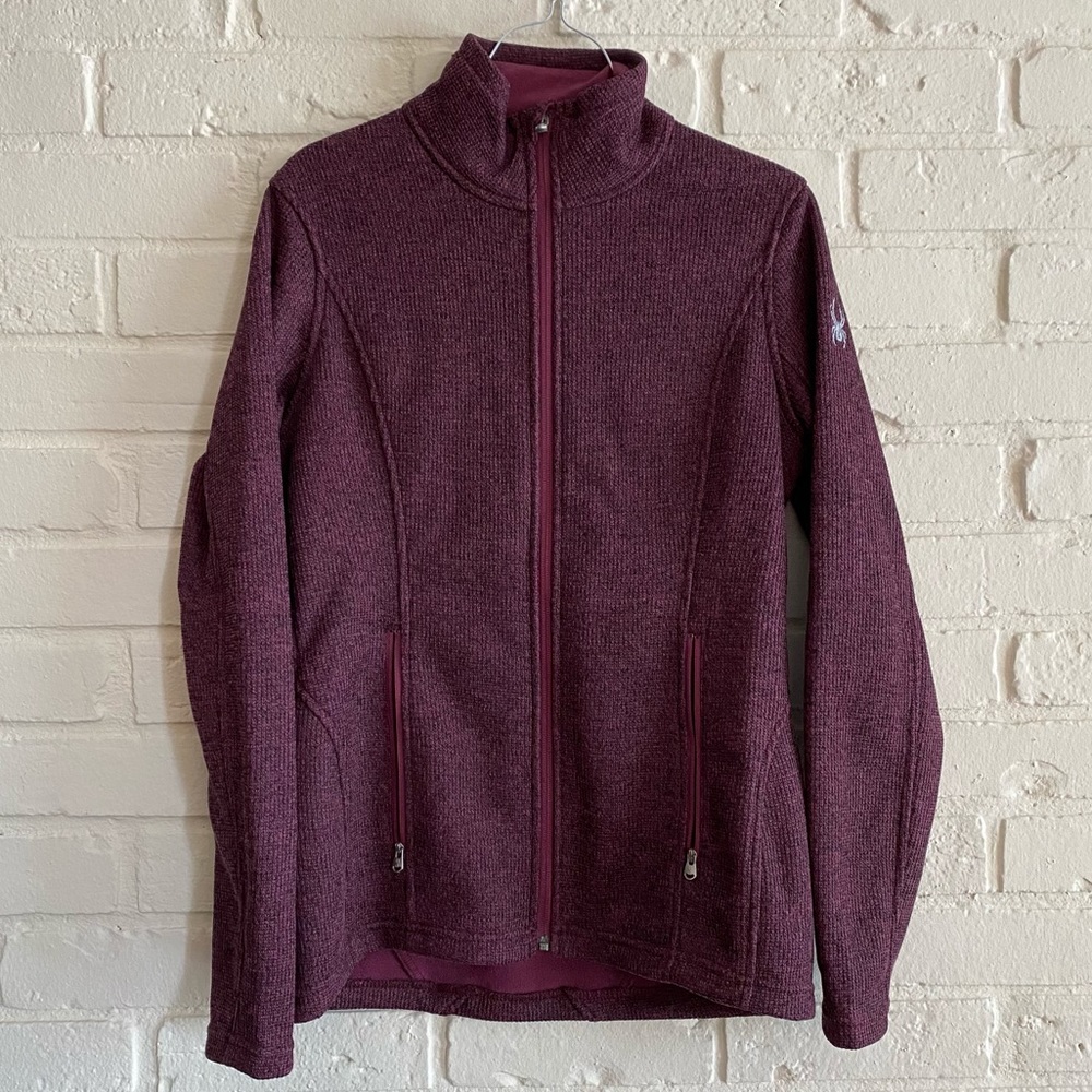 Spyder Women's Full Zip Mid Weight Fleece Jacket